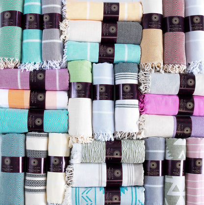 Cotton Beach Towels | Summer Gifts | Case of 10