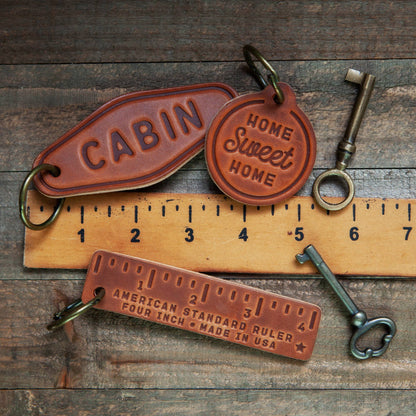 Drive It Golf Cart Leather Keychain Motel Style
