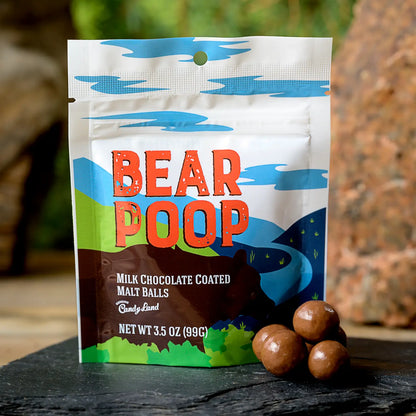 Bear Poop (Chocolate Covered Malt Balls)