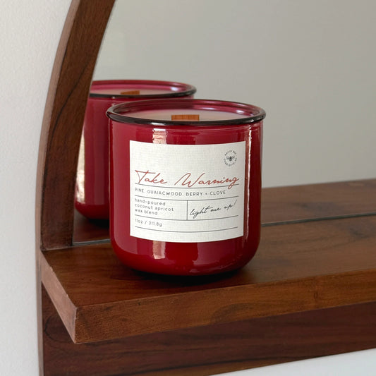 Take Warning Candle *limited edition*