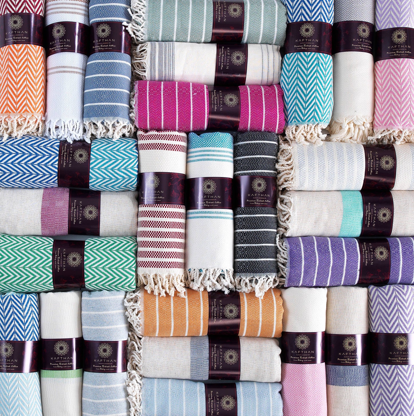 Cotton Beach Towels | Summer Gifts | Case of 10