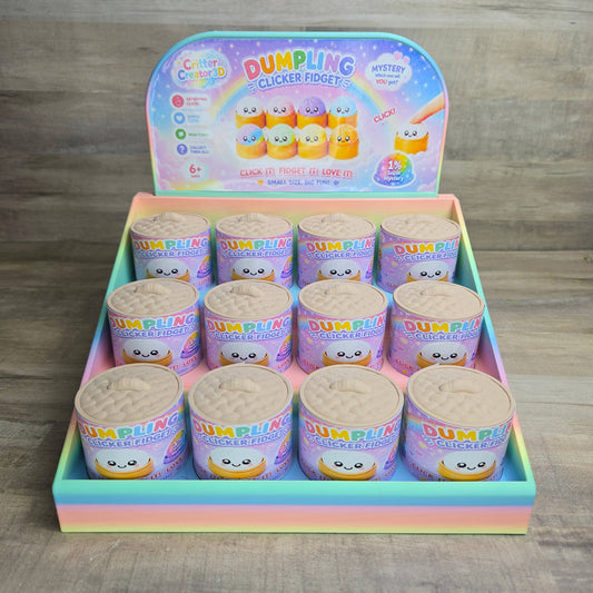 Mystery Dumpling Clicker Fidget Toy