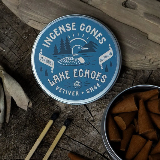 Ambush Candle Co. - Lake Echoes | Vetiver + Sage Incense