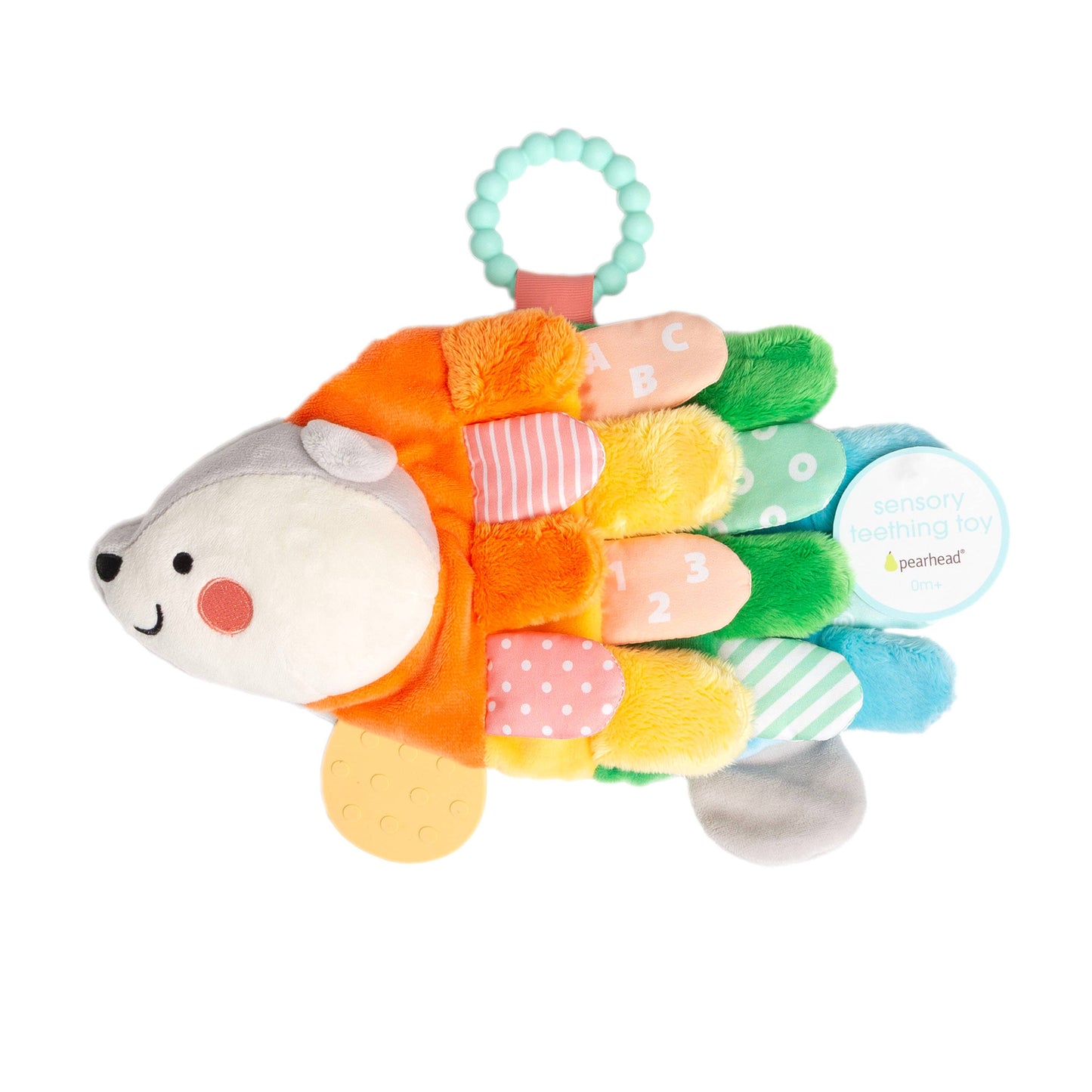 Hedgehog Montessori Snuggly Sensory Toy with Crinkle Tabs