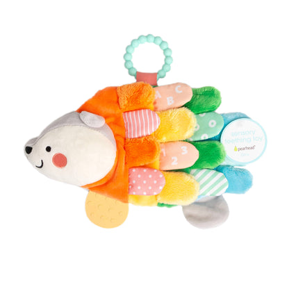 Hedgehog Montessori Snuggly Sensory Toy with Crinkle Tabs