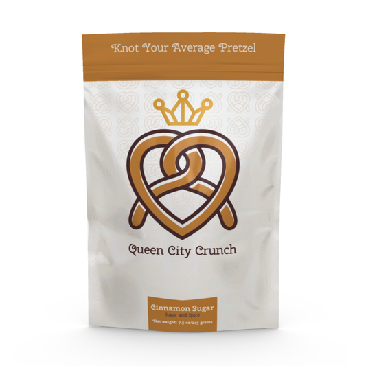 Cinnamon Sugar pretzels 7.5oz gift bag