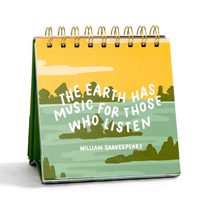 52 Weeks of Outdoorsy Quotes Flip Desk Calendar