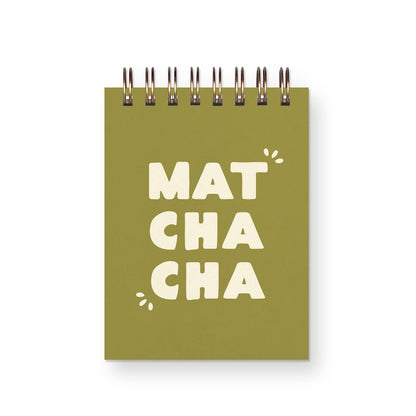 Matcha Cha Tea Mini Jotter Notebook