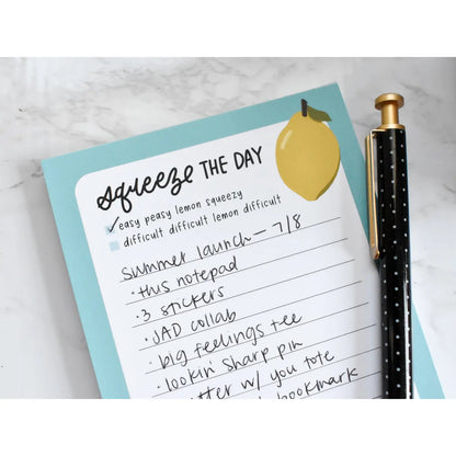 Squeeze the Day Notepad