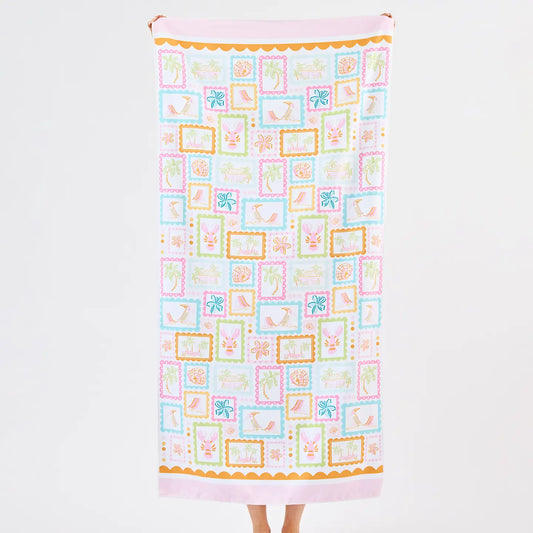 Mary Square Quick Dry Towel