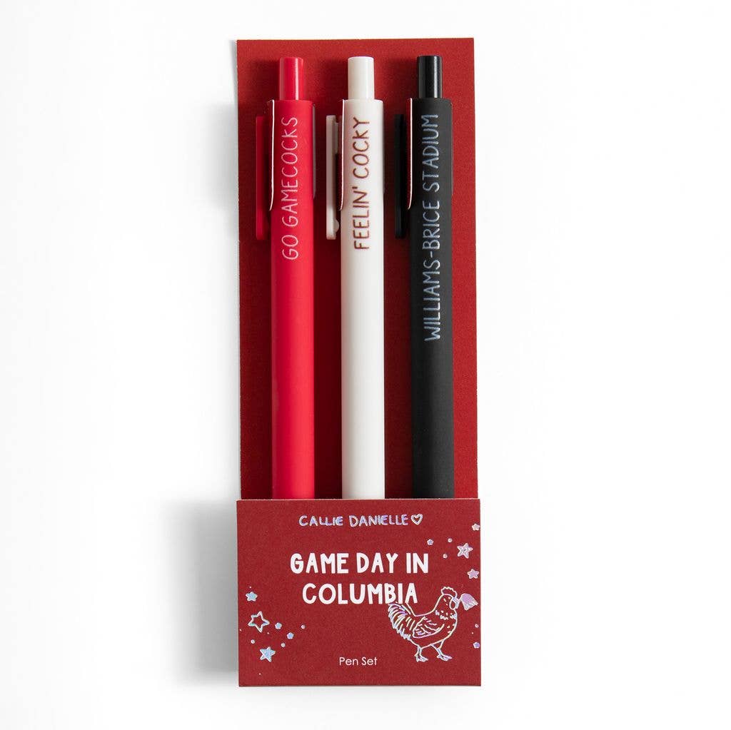 Columbia Football Game Day Pen Set