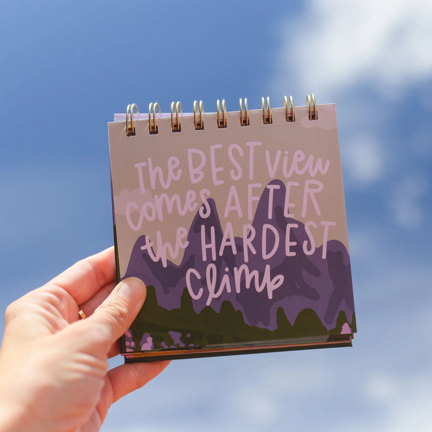 52 Weeks of Outdoorsy Quotes Flip Desk Calendar