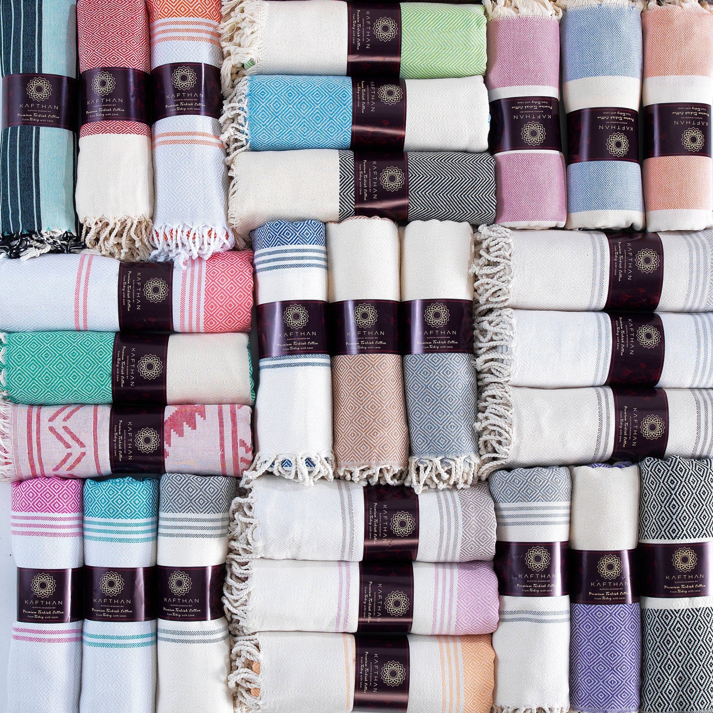Cotton Beach Towels | Summer Gifts | Case of 10