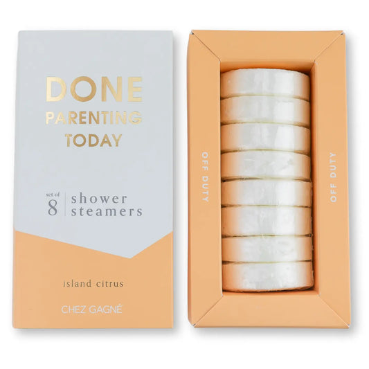 Done Parenting Today - Aromatherapy Shower Steamers - Island Citrus - Set of 8