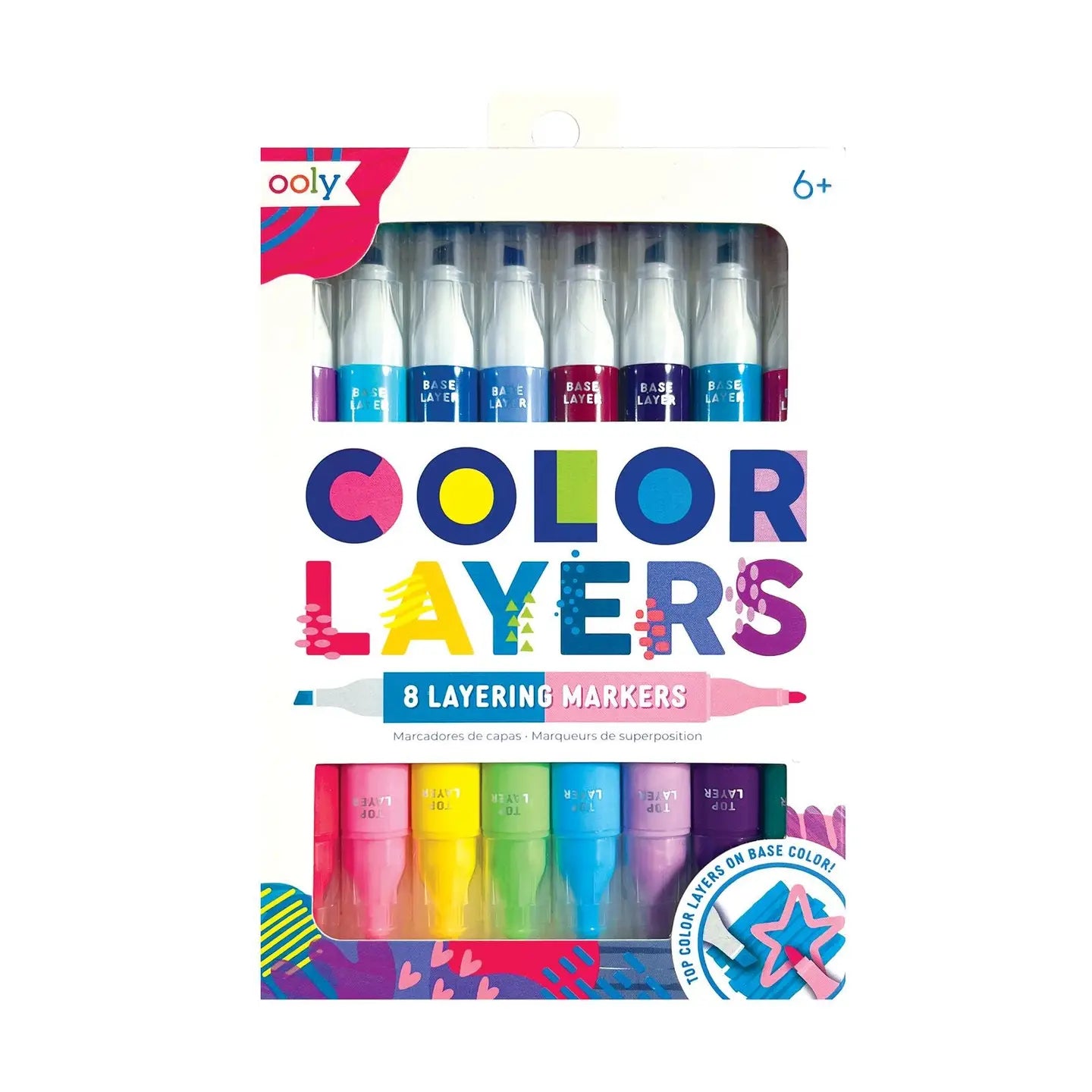 Color Layers: Double-Ended Layering Markers
