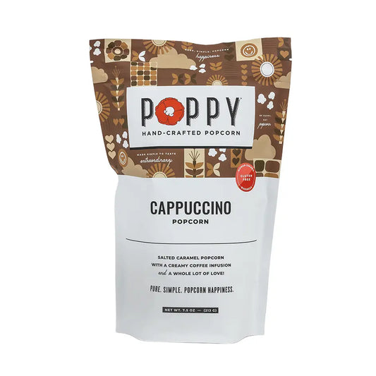 Poppy Cappuccino Popcorn