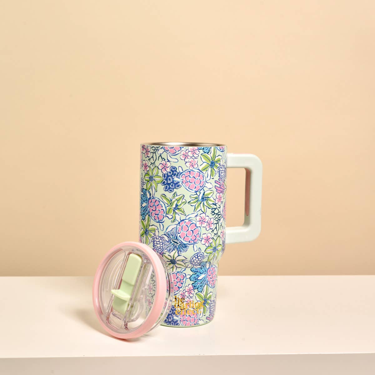 20 oz Lifestyle Flip Straw Tumbler–Coastal Cove