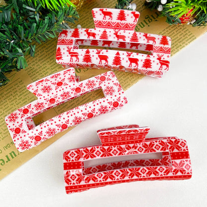 Funny Christmas Hair Clip Snowflake Bells