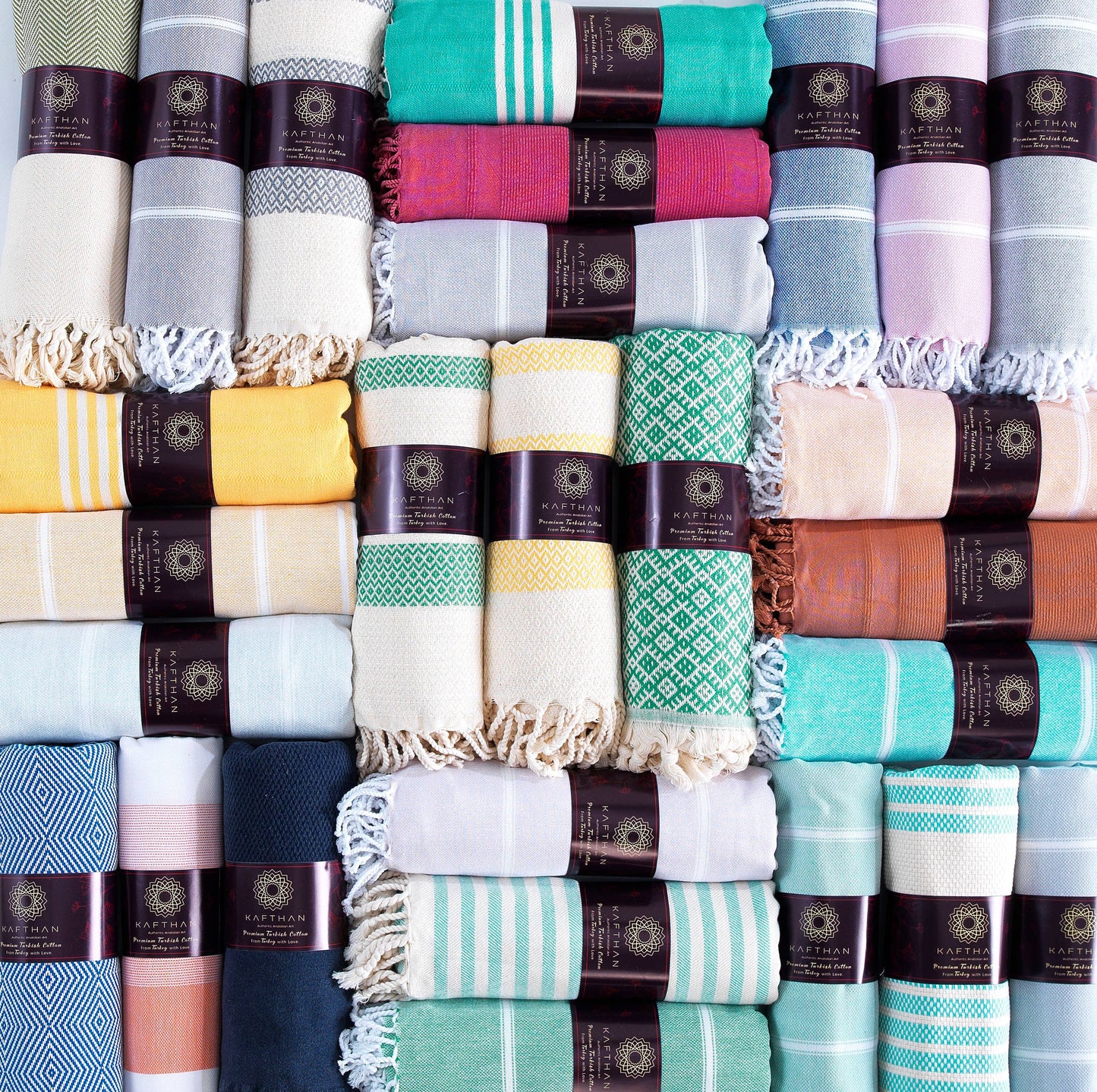 Cotton Beach Towels | Summer Gifts | Case of 10