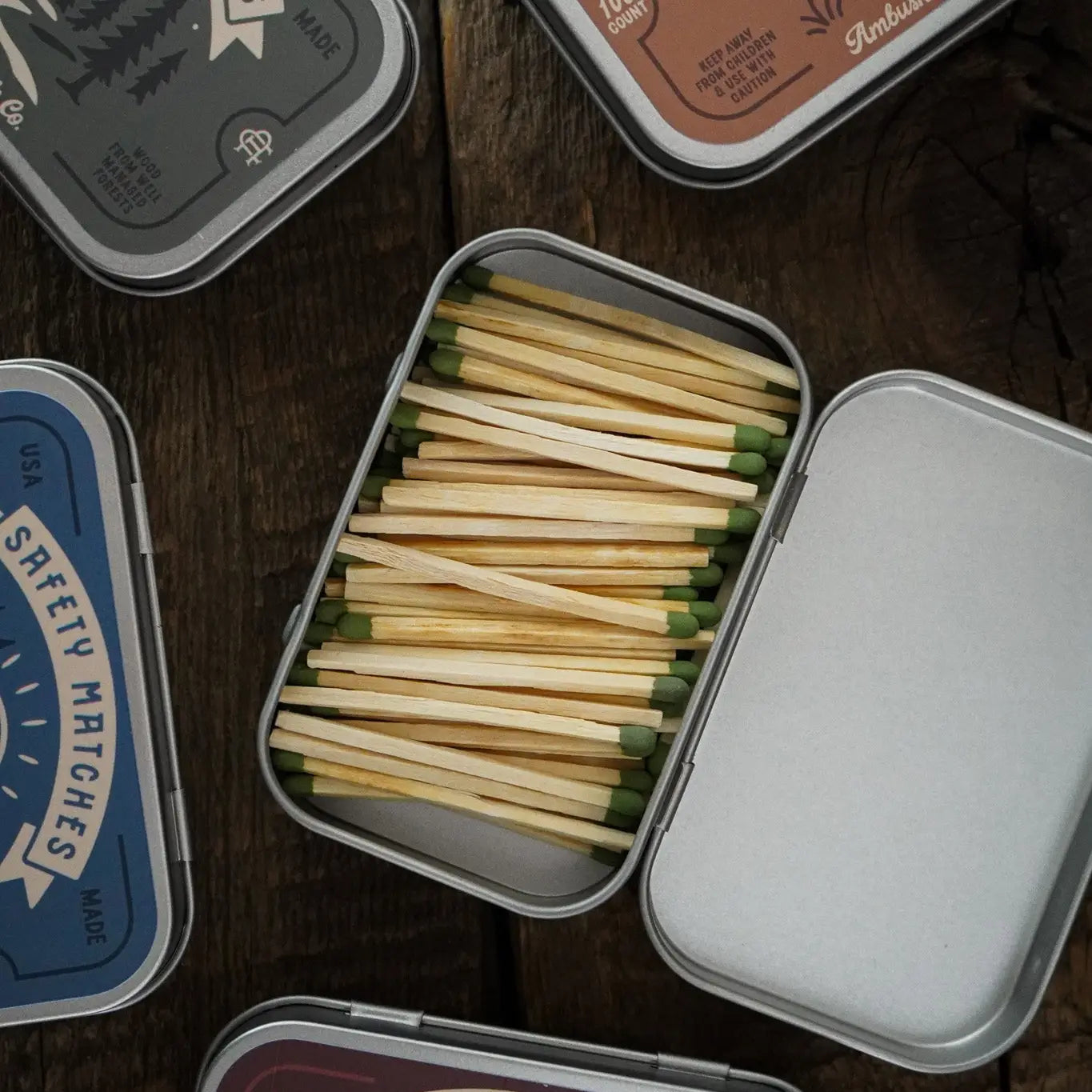 Ambush Candle Co. - Safety Matches - Lake Echoes
