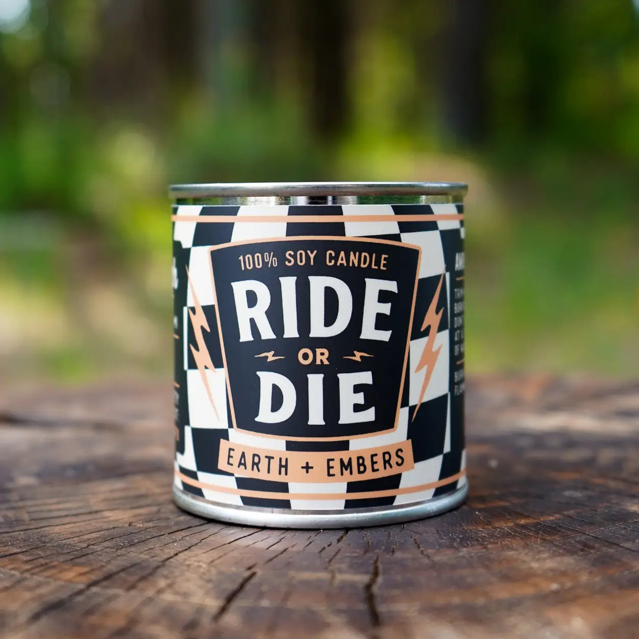 Ride or Die | Earth & Embers 8oz Soy Candle