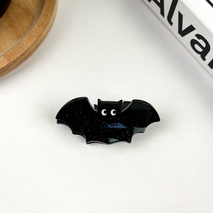 Diva Soap Black Bat Claw Clip,Halloween Hair Clip