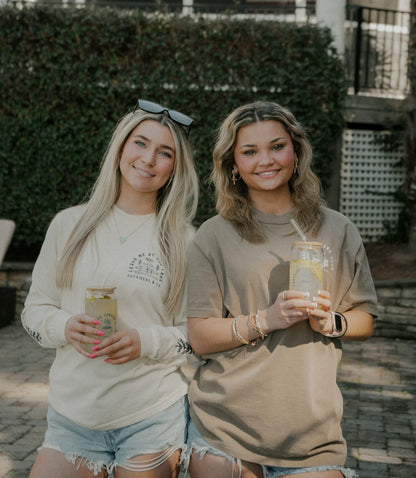 Lakeside Coffee Club Glass