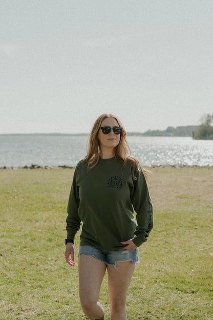Lake Icon Long Sleeve Shirt