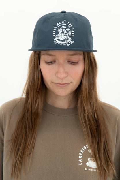 Leave Me at the Lake Surf Cap