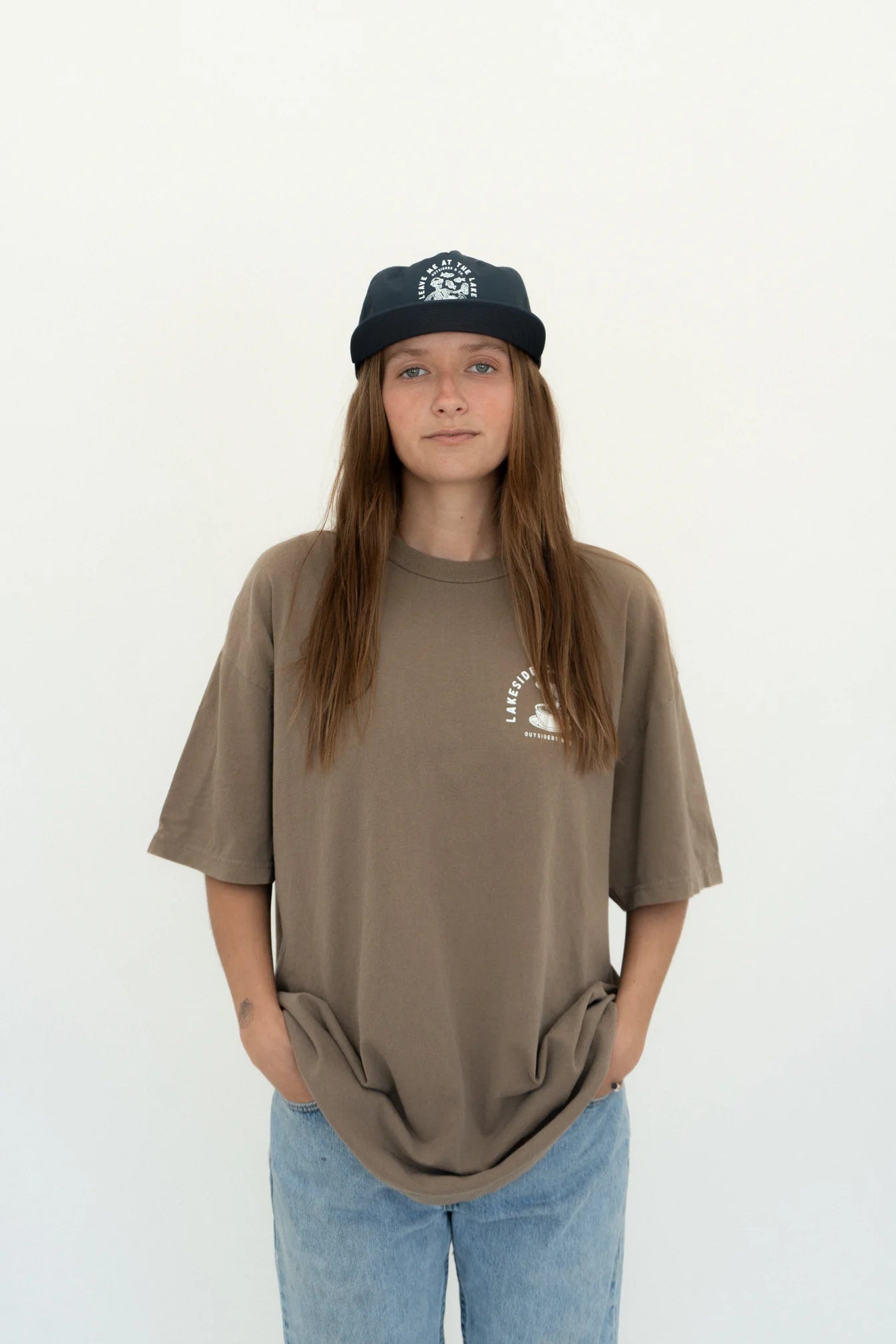 Leave Me at the Lake Surf Cap