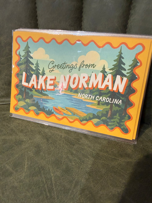 Lake Norman Woods Postcard