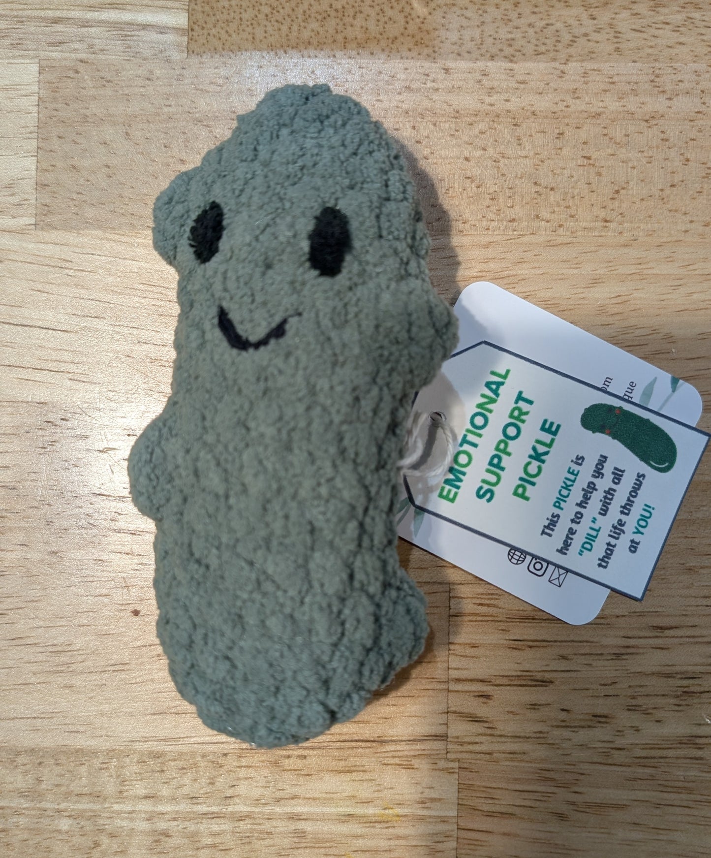Olive Babe Emotional Support Pickle