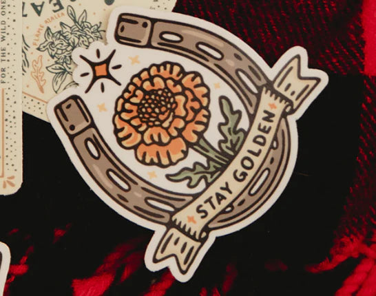 Stay Golden Sticker