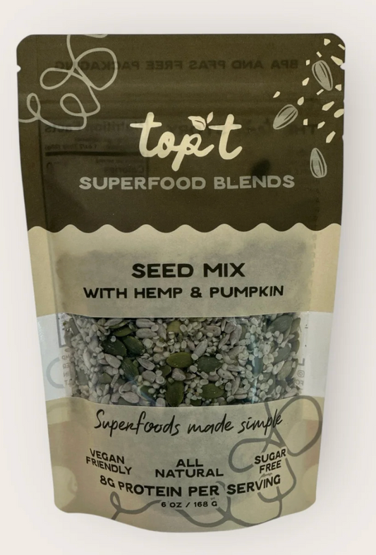 Top't Seed Mix: Hemp and Pumpkin
