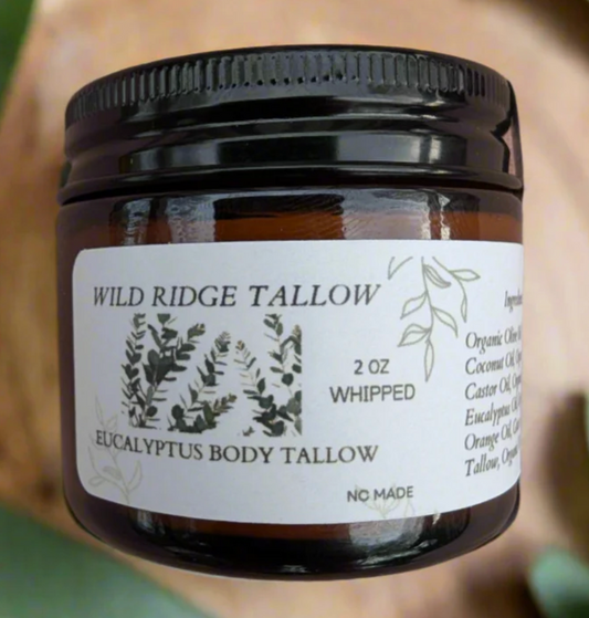 Wild Ridge Citrus and Eucalyptus Whipped Tallow (2.0 oz)