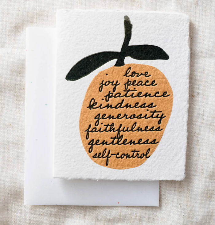 Fruits of the Spirit | Christian Religious Greeting Card