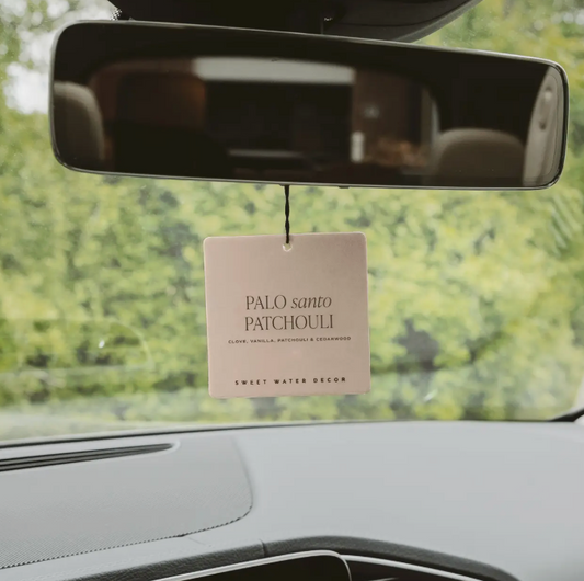 Palo Santo Patchouli Hanging Air Freshener - Gifts