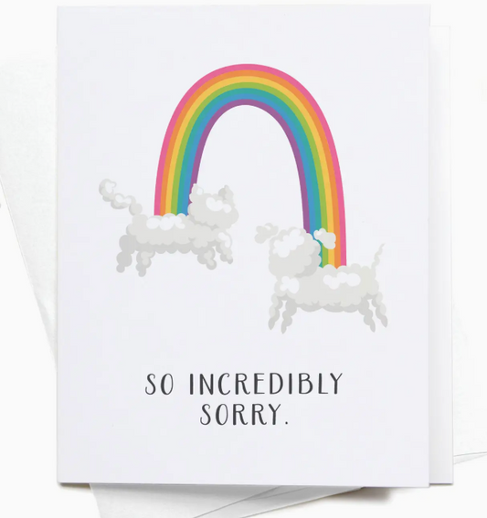 So Incredibly Sorry Pet Loss Greeting Card – Final Stock