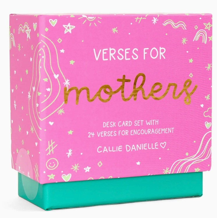 Verses For Mothers – Bible Verse Card Set with Display Stand