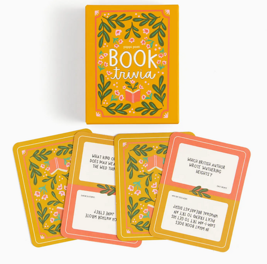 Book Trivia Card Set