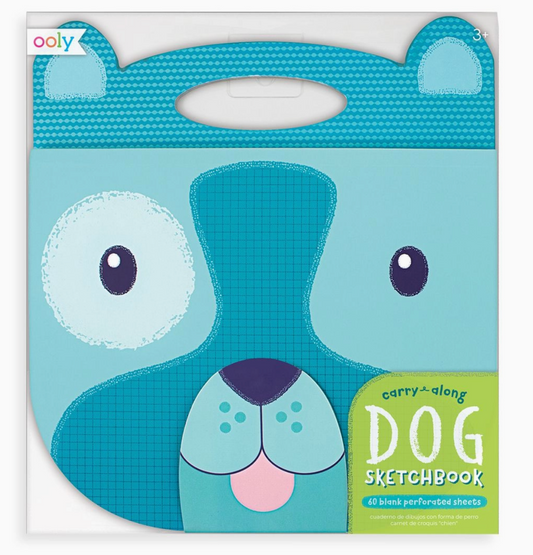 Carry Along Dog Sketchbook 9" X 7" - 60 Sheets