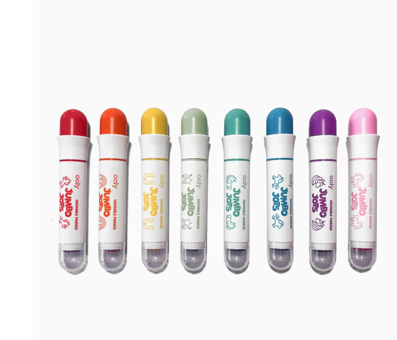 Jumbo Jots Dual Tip Unicorn Markers - Set of 8