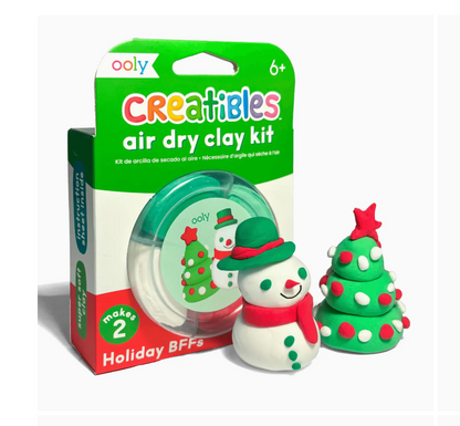 Creatibles: Air Dry Clay Kit - Holiday Bffs