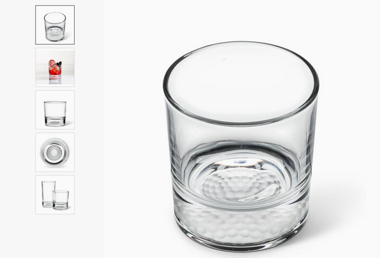 Golf Ball Base Tumbler-3.5"H(10oz)
