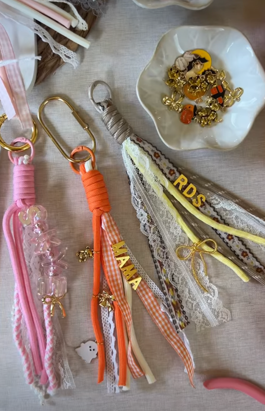 Girls Night Out: Fall Keychains and Bag Charms