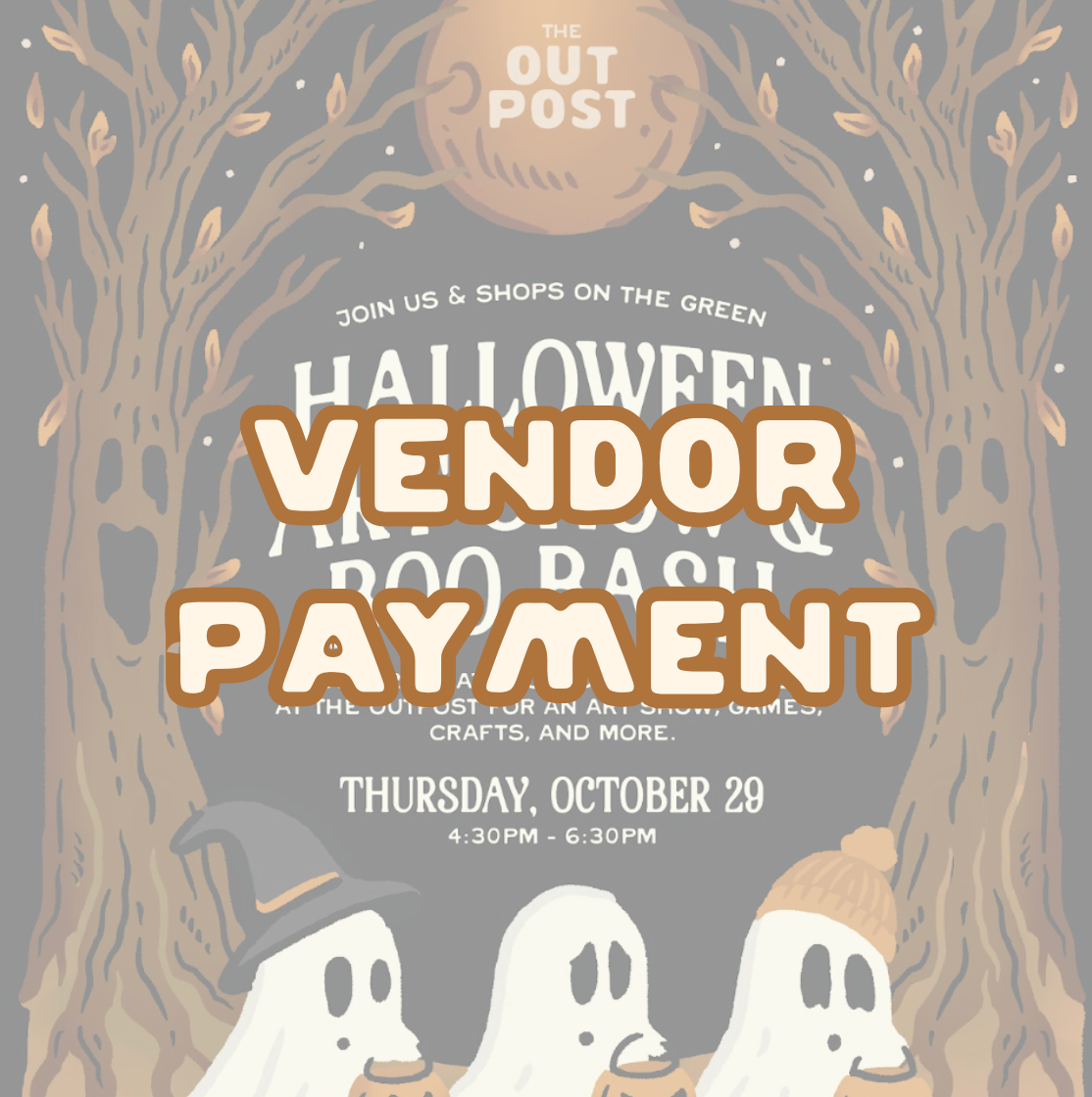 Boo Bash Vendor Fee