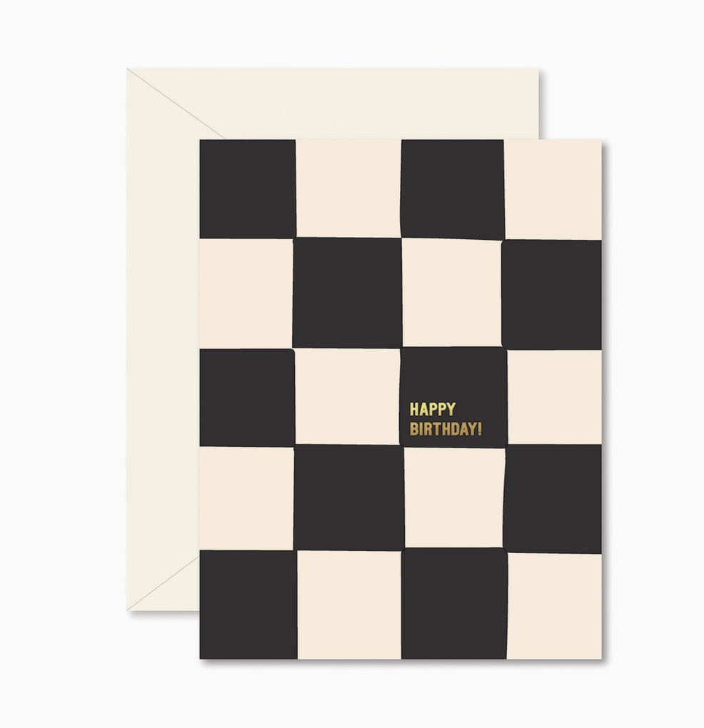 Chessboard Birthday Greeting Card