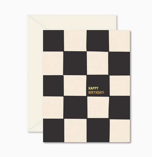 Chessboard Birthday Greeting Card