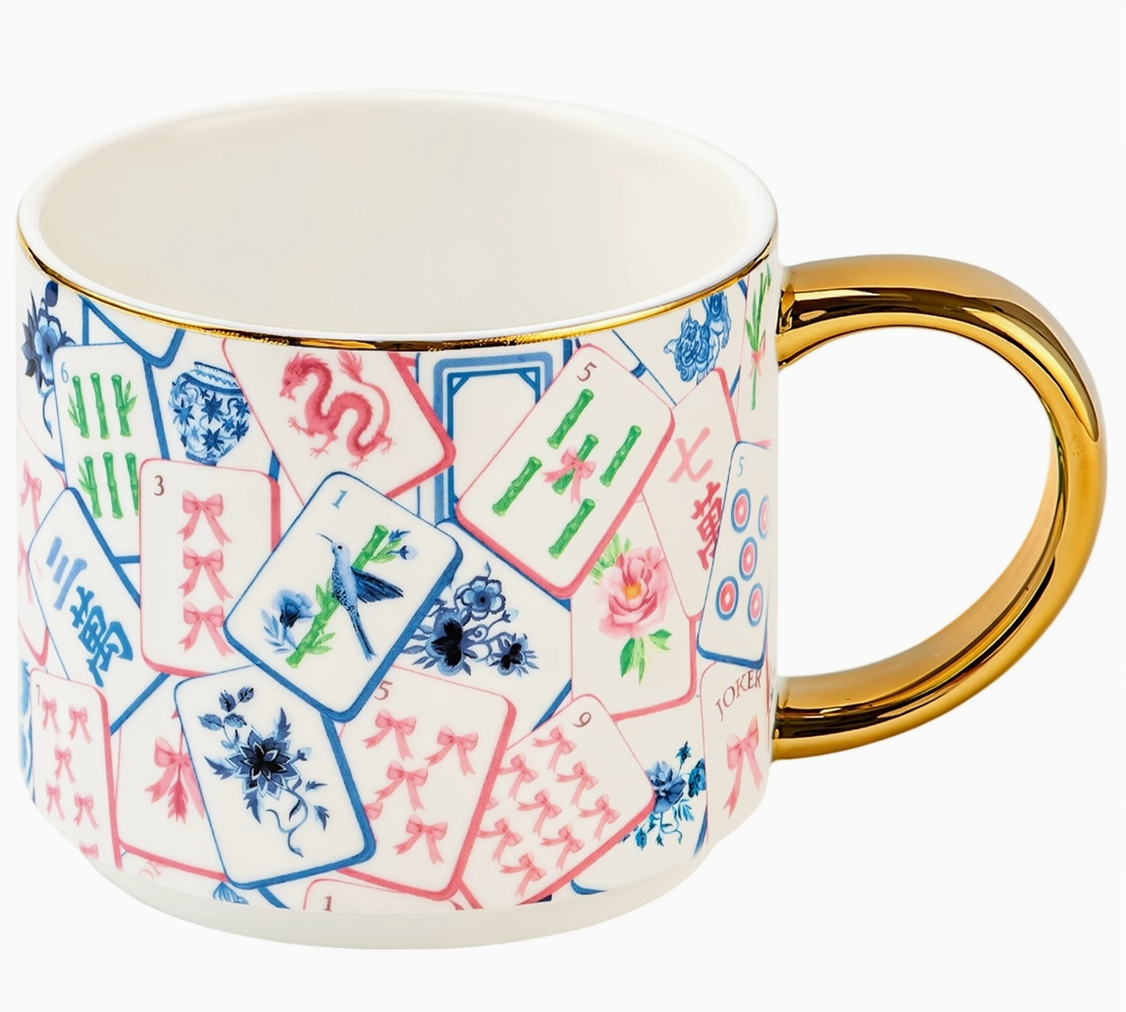 Mahjong Tiles Coffee Mug - Decor & Gifts