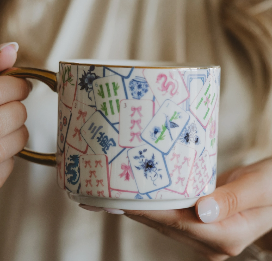 Mahjong Tiles Coffee Mug - Decor & Gifts